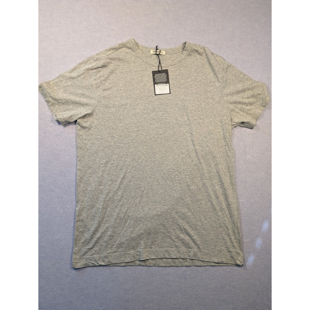 Buck Mason Classic Tee Mens M Heather Grey Pima Cotton Short Sleeve NWT